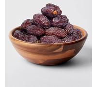 Lily's Indian Vegetarian Cuisine, Dried Dates in Wooden Bowl, 700 g
