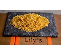 Lily's Indian Vegetarian Cuisine, Mild Chevdo Made With Peanuts & Almonds, Cashew nuts, Rice flakes and a mixture of spices Mild Snacks (1, Chevdo Mild_250g)