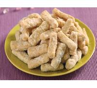 Lily's Indian Vegetarian Cuisine Present Crispy sakarpara - Sugar Coated Snack Sticks, Sweet sakarpara 250g