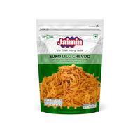 Lily's Indian Vegetarian Cuisine Present Jaimin Khatta Mitha Sweet and Salty Savoury Mix, 200g, Assorted Indian Snack Variety Pack of 1 (1, suko-lilo-chevdo)