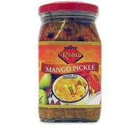 Lily's Indian Vegetarian Cuisine Present Rishta Mango Pickle Assortment, Mango Gunda, Chhundo, Mild and Hot Varieties, Green Chilli and Red Chilli Pickles (Mango Pickle Mild)