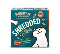 Lily's Kitchen Adult Cat Food Shredded Fillets Tins Multipack 8x70g