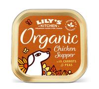 Lily's Kitchen Adult Wet Dog Food Tray Organic Chicken Supper 150g x11
