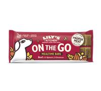 Lily's Kitchen Natural Adult Dog Treats - Beef On the Go Bars (1 Pack x 40g)