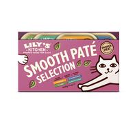 Lilys Kitchen Cat Smth Pate Mix 4 x 8 x 85g Cat Food Trays