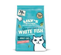 LILY'S KITCHEN Cat White Fish with Salmon Dry Food | Size: 2kg
