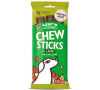 Lily's Kitchen Chew Sticks for Dogs - Natural Treat, Grain Free Treat - Lamb, Apples, Peas & Mint (10 x 120g)