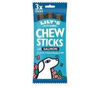 Lily's Kitchen Chew Sticks with Salmon, 120g