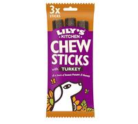 Lily's Kitchen Dog Chew Sticks with Turkey - 120g