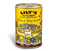 Lily's Kitchen Chicken and Turkey Casserole Complete Wet Food for Dogs, 6 x 400 g