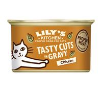 Lily's Kitchen Chicken Tasty Cuts in Gravy for Cats 85g