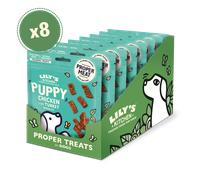 Lily's Kitchen Chicken with Turkey Nibbles Puppy Treats (8 x 70g)