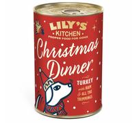Lily's Kitchen Christmas Dinner Turkey with Ham Dog Food - 400g
