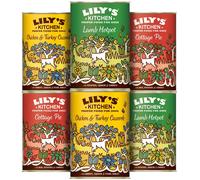 Lily's Kitchen Classic Dinners Multipack Tins Wet Dog Food - 6 x 400g