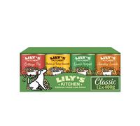 Lilys Kitchen Classic Dog Favourites Multipack Wet Adult Dog Food Tins 400g x 12