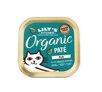 Lily's Kitchen Complete Organic Chicken with Fish Paté Cat Food - 19 x 85g