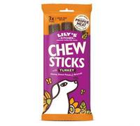 Lilys Kitchen Dog Chew Sticks with Beef Potato Coconut & Turmeric 120g