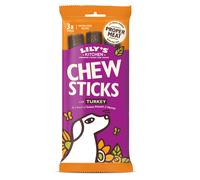 Lilys Kitchen Dog Chew Sticks with Turkey 120g