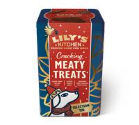 LILY'S KITCHEN Dog Cracking Meaty Treats Christmas Selection Tin