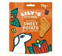 Lily's Kitchen Dog Plant Power Sweet Potato and Jackfruit Jerky - Natural Dog Treats (8 x 70 g)