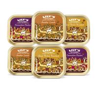 Lily's Kitchen Natural Adult Wet Dog Food Trays Weekend Favourites Mixed Pack 6 x 150g