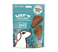 Lily's Kitchen Dog Treats The Mighty Duck Mini Jerky 70g (Pack of 8)