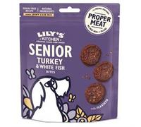 Lilys Kitchen Dog Turkey & Whitefish Senior Treats 70g