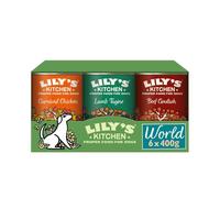 Lily's Kitchen Dog Wet Tins World Dishes Multipack 6 x 400 g
