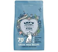 Lilys Kitchen Fabulous Fish Dry Food for Cats 800g-3 Pack