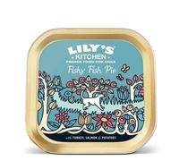 Lily's Kitchen Wet Dog Tray Fishy Fish Pie 150G (Pack Of 10)
