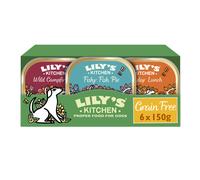 Lily's Kitchen Grain Free Multipack Wet Dog Food Trays - 6 x 150g