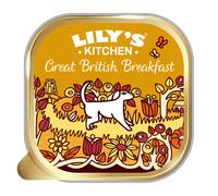Lily's Kitchen Great British Breakfast - Complete Natural Adult Dog Food Wet (10 x 150g Trays)