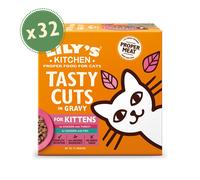 Lily's Kitchen Kitten Tasty Cuts in Gravy Multipack (32 x 85g)