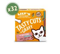 Lily's Kitchen Kitten Tasty Cuts in Gravy Multipack (32 x 85g)