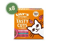 Lily's Kitchen Kitten Tasty Cuts in Gravy Multipack (8 x 85g)