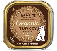 Lilys Kitchen Lily's Kitchen Organic Turkey Dinner for Cats 85g - 19 Pack