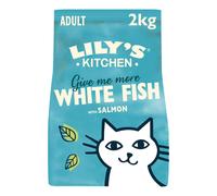 Lily's Kitchen Made with Natural Ingredients Adult Dry Cat Food White Fish with Salmon Grain-Free Recipe 2kg
