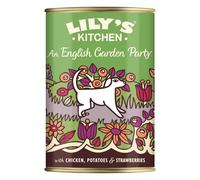 Lily's Kitchen Made with Natural Ingredients Adult Wet Dog Food Tin An English Garden Party 6 x 400g
