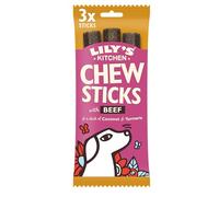 Lily's Kitchen Dog Chew Sticks – Made with Natural Ingredients – Beef – 120g