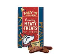 Lily's Kitchen Made with Natural Ingredients Festive Meaty Treats Selection Tin for Adult Dogs