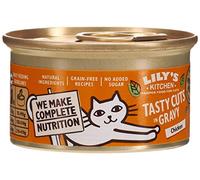 Lily's Kitchen Made with Natural Ingredients Tasty Cuts in Gravy Chicken Adult Wet Cat Food, 85 g