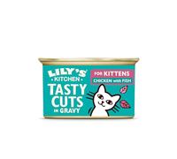 Lily's Kitchen Tasty Cuts Chicken and Ocean Fish for Kittens - 18 x 85g