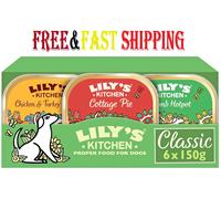Lily's Kitchen Multipack Wet Dog Food 150g (Pack of 6)