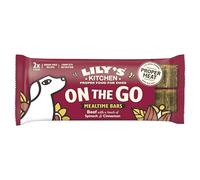 Lily's Kitchen Natural Adult Dog Treats - Beef On the Go Bars (1 Pack x 40g)