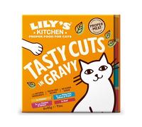 Lily's Kitchen Natural Adult Wet Cat Food in Gravy Tasty Cuts Mixed Multipack - Complete Grain-Free Recipes (48 Tins x 85g)