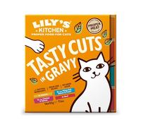 Lily's Kitchen Natural Adult Wet Cat Food in Gravy - Tasty Cuts Mixed Grain-free - 16 x 85g