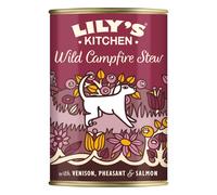 Lily's Kitchen Natural Adult Wet Dog Food Tin Campfire Stew Grain-Free Recipe 6 x 400g