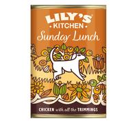 Lily's Kitchen Natural Adult Wet Dog Food Tin Sunday Lunch Grain-Free Recipe 6 x 400g