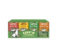 Lily's Kitchen Natural Adult Wet Dog Food Tins Classic Dinners Variety Pack 12 x 400g