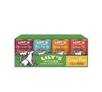 Lilys Kitchen Grain Free Multipack Adult Wet Dog Food Tins 400g x 12